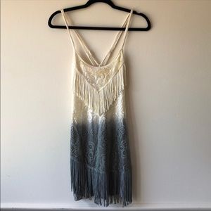 Free People the dye fringe dress